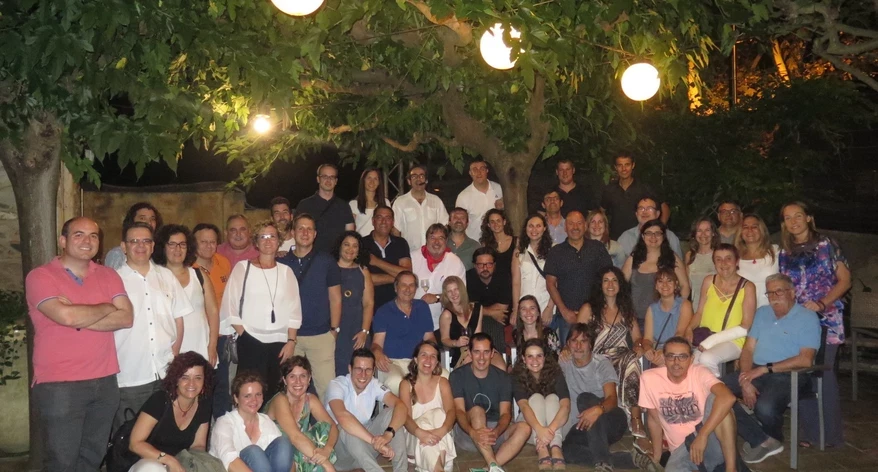 La foto de grup del IX Sopar de Periodistes de Girona! La foto de grup del IX Sopar de Periodistes de Girona!