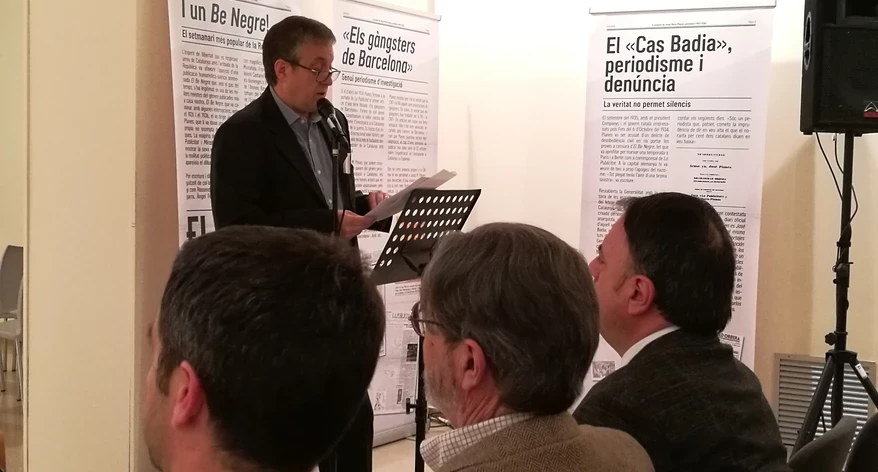 El president de la Demarcació Catalunya Central, Enric Badia.