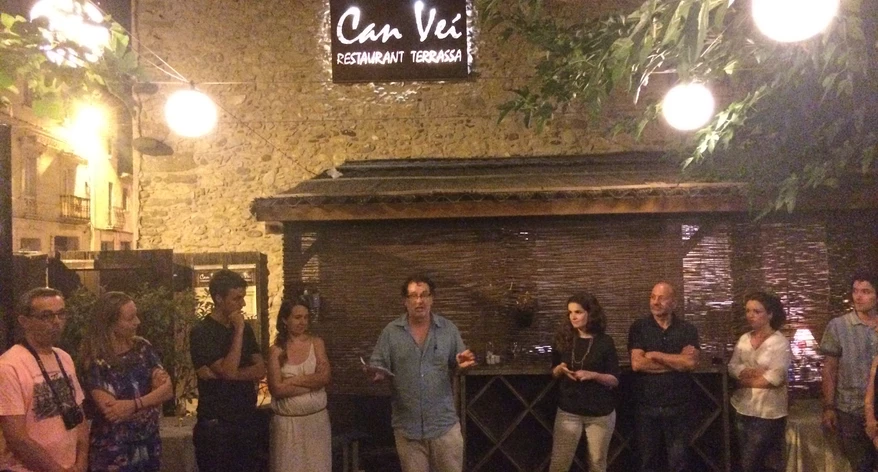 El discurs del president de la Junta, Joan Ventura. El discurs del president de la Junta, Joan Ventura.