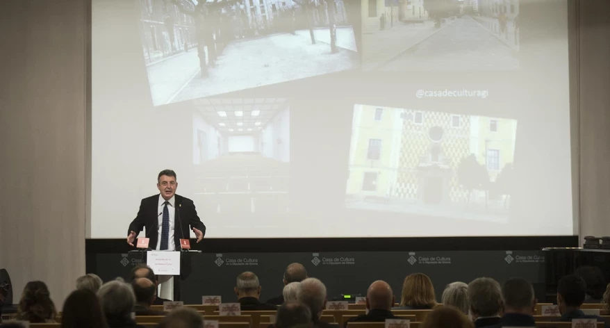 El president de la Diputació de Girona, Miquel Noguer.