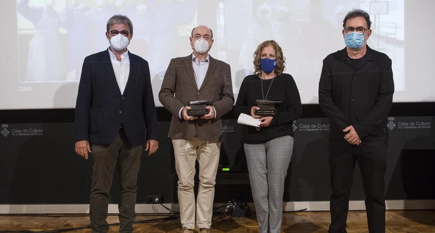 Jaume Serra, Josep Vilaplana, Alícia Rey i Joan Ventura.